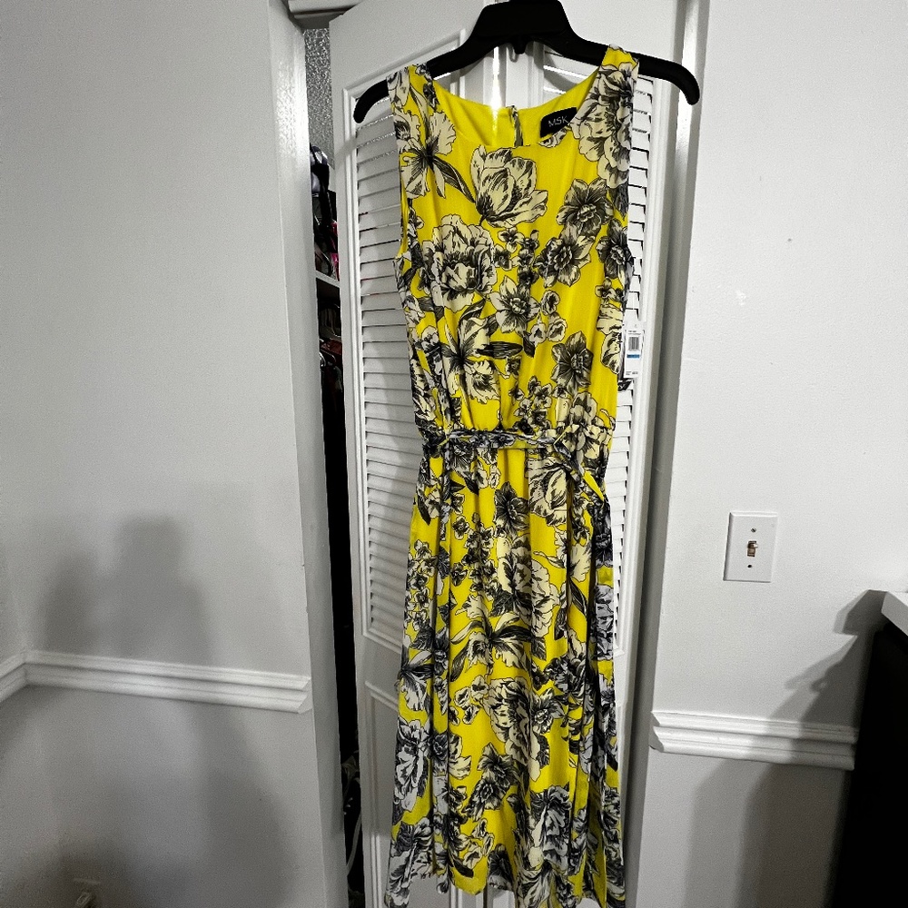 MSK Floral print Dress